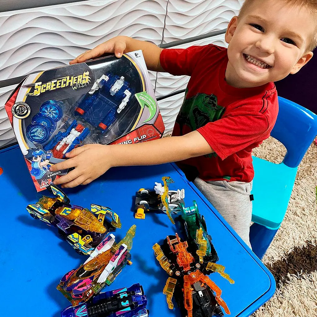 Машинка-трансформер Screechers Wild S2 L3 Диміо (EU684502) - фото 8