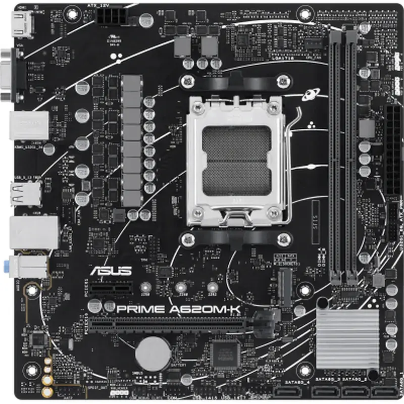 Материнська плата ASUS PRIME A620M-K - фото 2