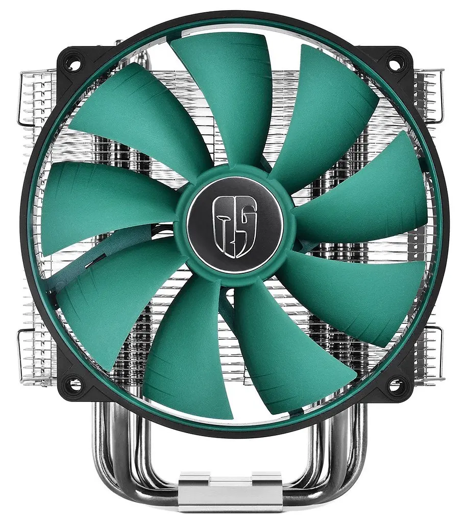 Кулер для процессора Deepcool Lucifer V2(1200/115X/1366/2011/775/AM2-AM4) (DPGS-MCH6N-LCV2AM4) Б/у - фото 2