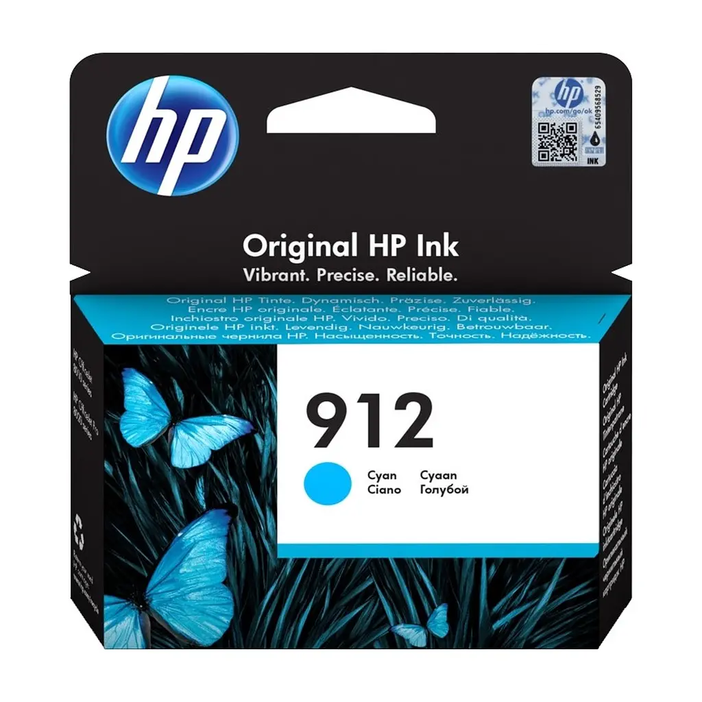Картридж HP DJ No.912 Cyan (3YL77AE)