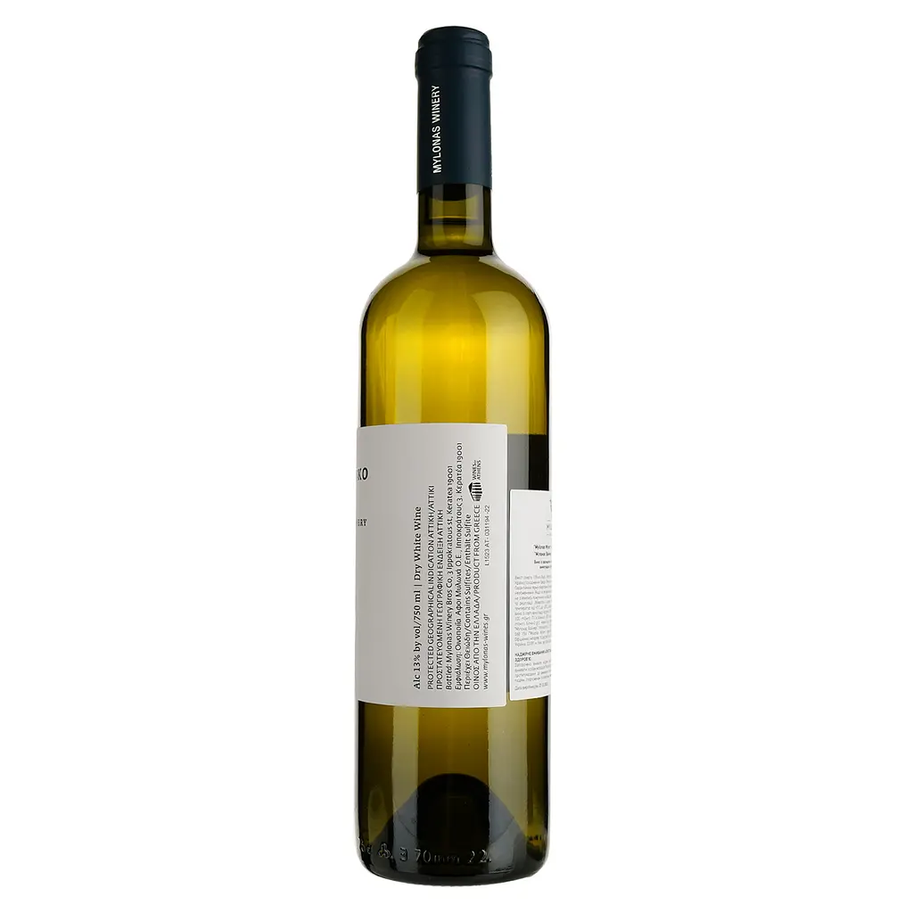Вино Mylonas Assyrtiko Attiki PGI біле сухе 0,75 л - фото 2