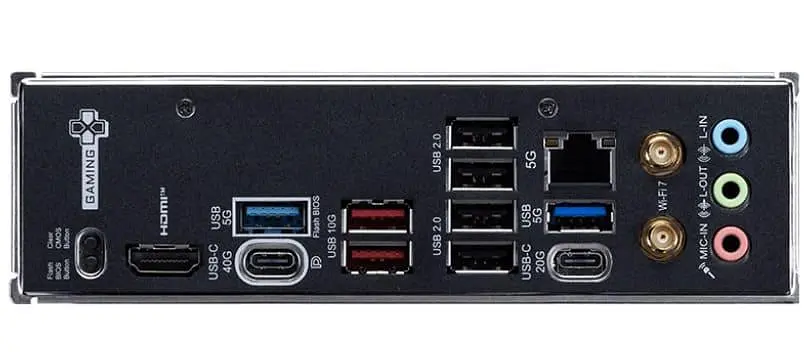 Материнська плата MSI X870E GAMING PLUS WIFI (X870E GAMING PLUS WIFI) (Socket AM5, AMD X870E, ATX) - фото 4