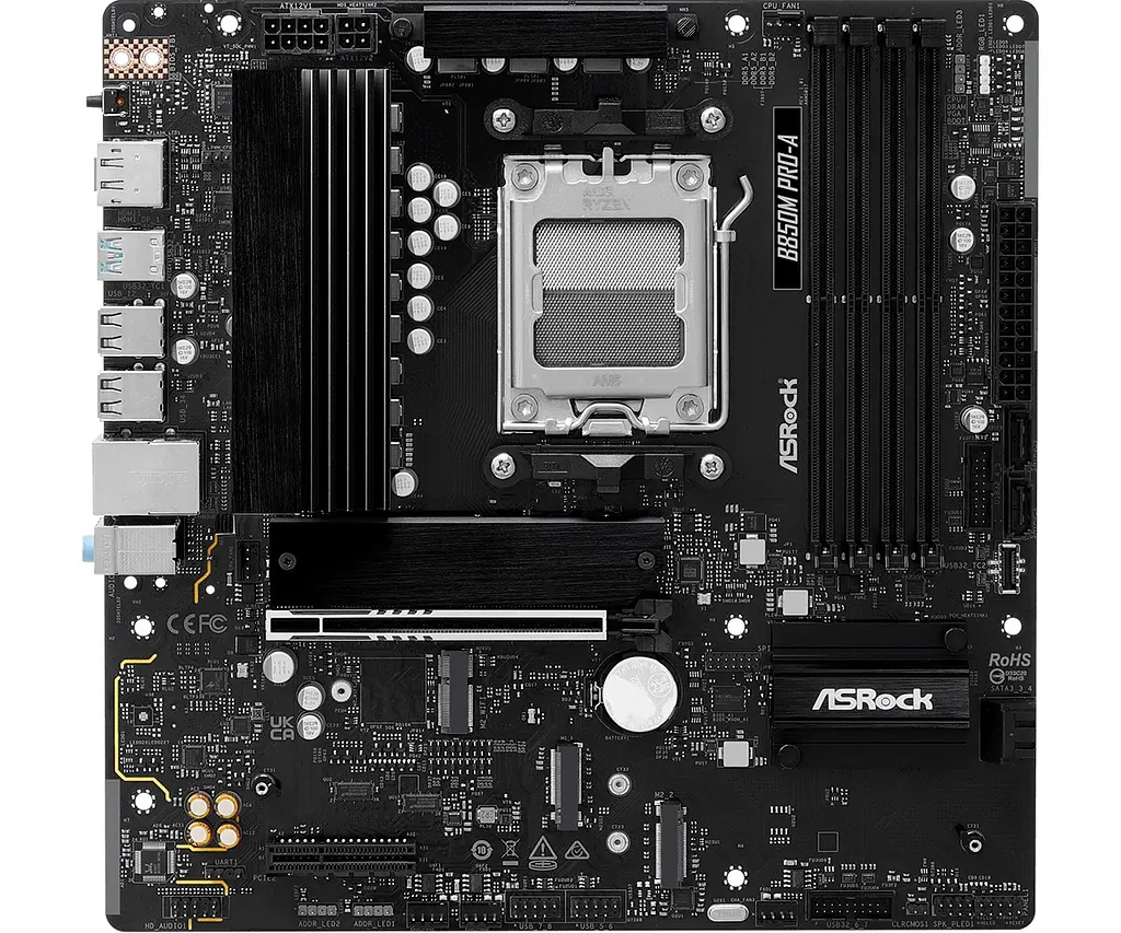 Материнська плата ASRock B850M Pro-A Socket AM5 - фото 3