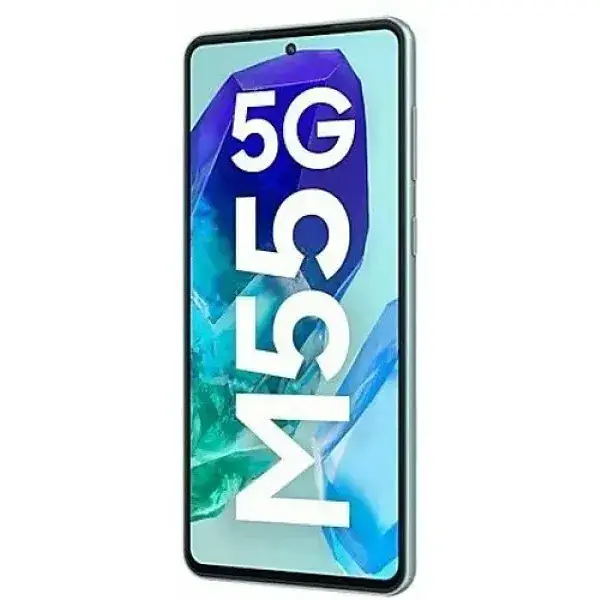 Смартфон Samsung Galaxy M55 5G 8/256Gb Light Green (SM-M556BLGY) - фото 3