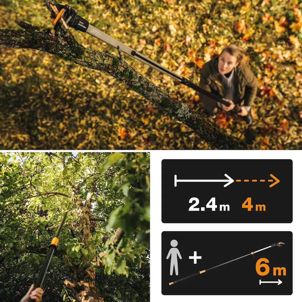 Телескопічний універсальний сучкоріз Fiskars PowerGear ™ UPX86 (1023624) - фото 8