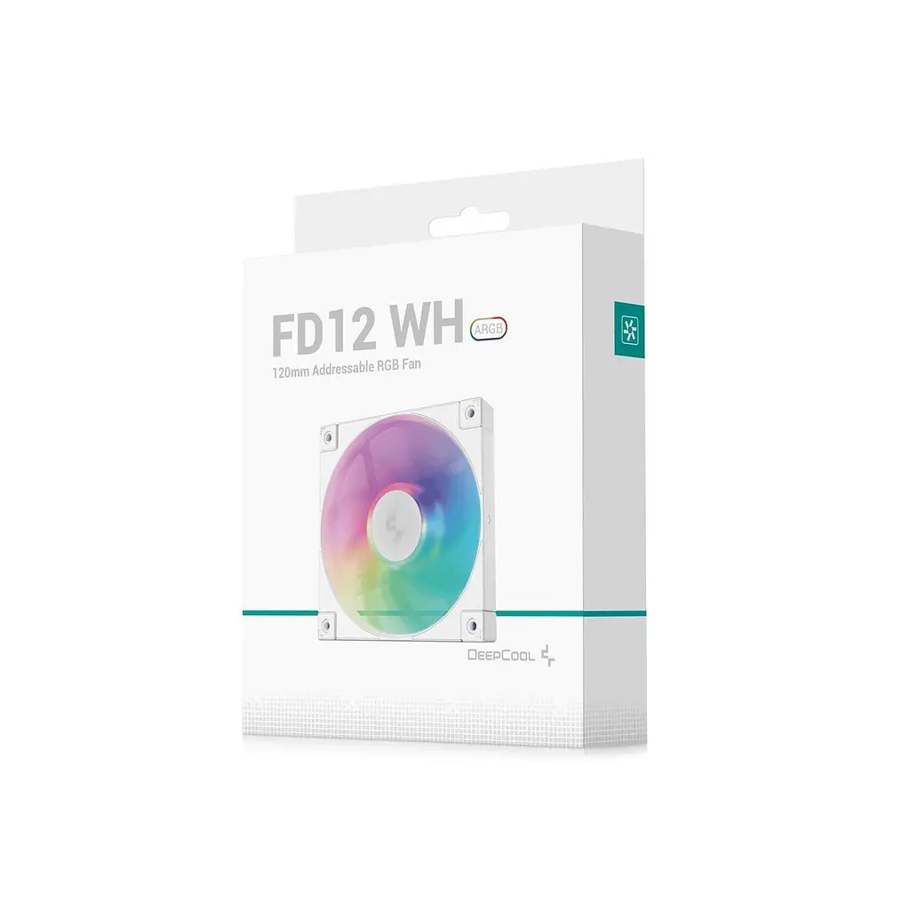 Вентилятор Deepcool FD12 ARGB WH - фото 9