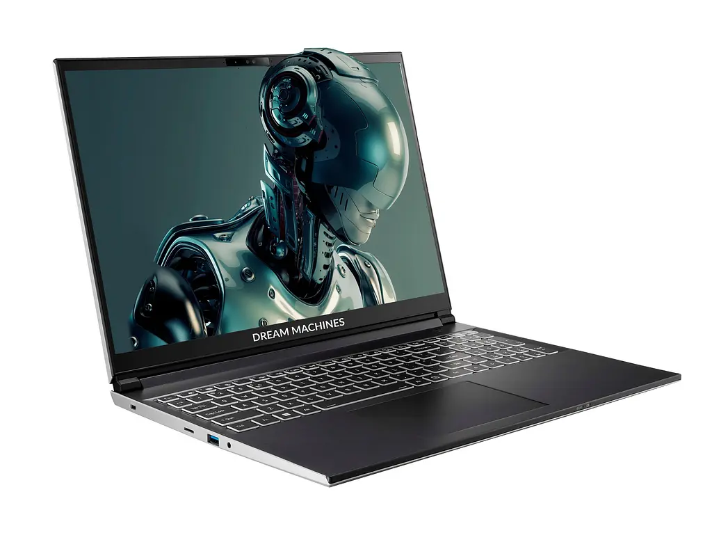 Ноутбук Dream Machines RG4050-16 16FHD+ IPS, Intel Ultra 5-125H, 32GB, F1TB, NVD4050-6, DOS, Сріблястий (RG4050-16UA21) - фото 3