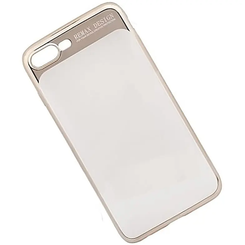 Чохол-накладка Remax Modi Series Case Apple iPhone 8 Plus Gold - фото 2