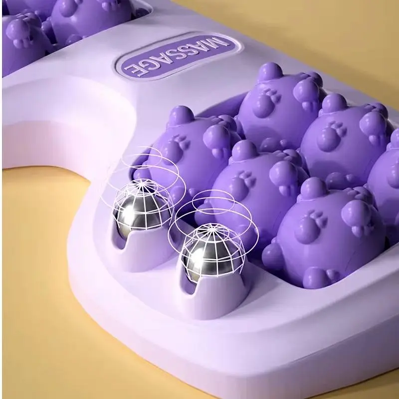 Масажер роликовий для ніг Cat Foot Massager з 12 роликами та 4 магнітними кульками - фото 8