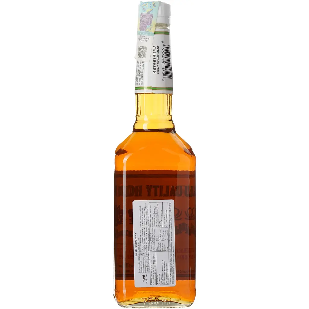 Бурбон Heaven Hill Distilleries Quality House Old Style White Bourbon 0.75 л 40% - фото 3