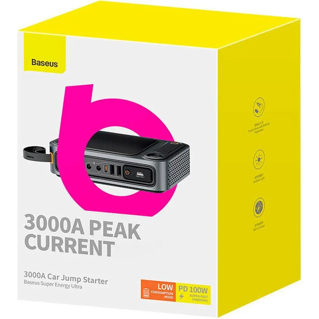 Пускозарядное устройство Baseus Super Energy Ultra [C00251400111-00] - фото 6