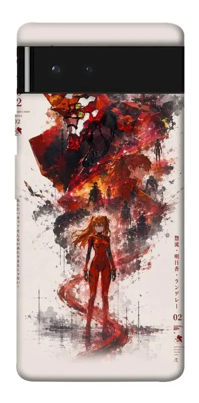 TPU чохол Demsky Red eclipse для Google Pixel 6