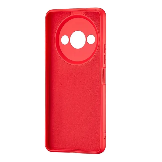 Чохол TPU Colorful Protected Camera Xiaomi Redmi A3 Red - фото 2