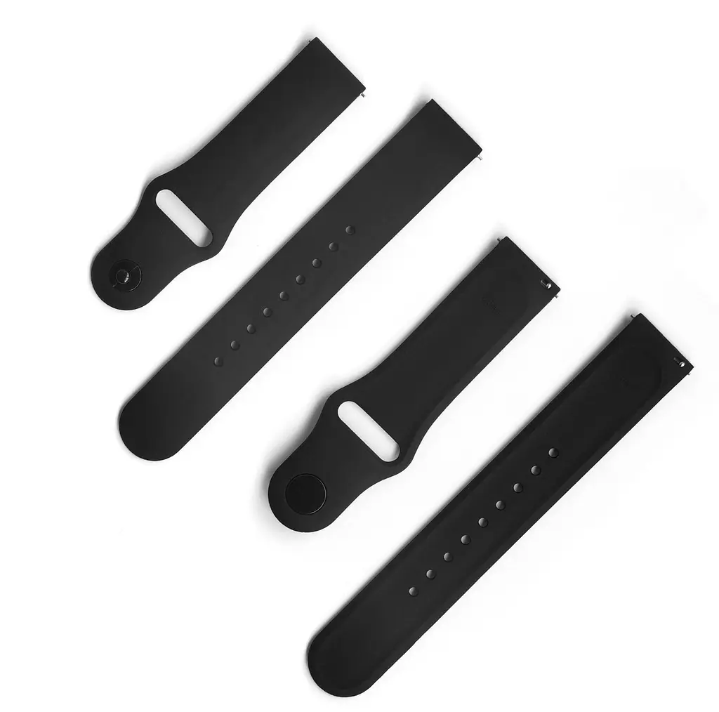 Ремінець силіконовий ANbeauty Apple Watch 42/44/45/49 мм Чорний (AN0103084) - фото 2