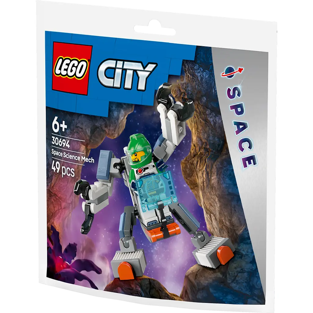 Конструктор LEGO City Космічний науковий робот 49 деталей (30694) - фото 3