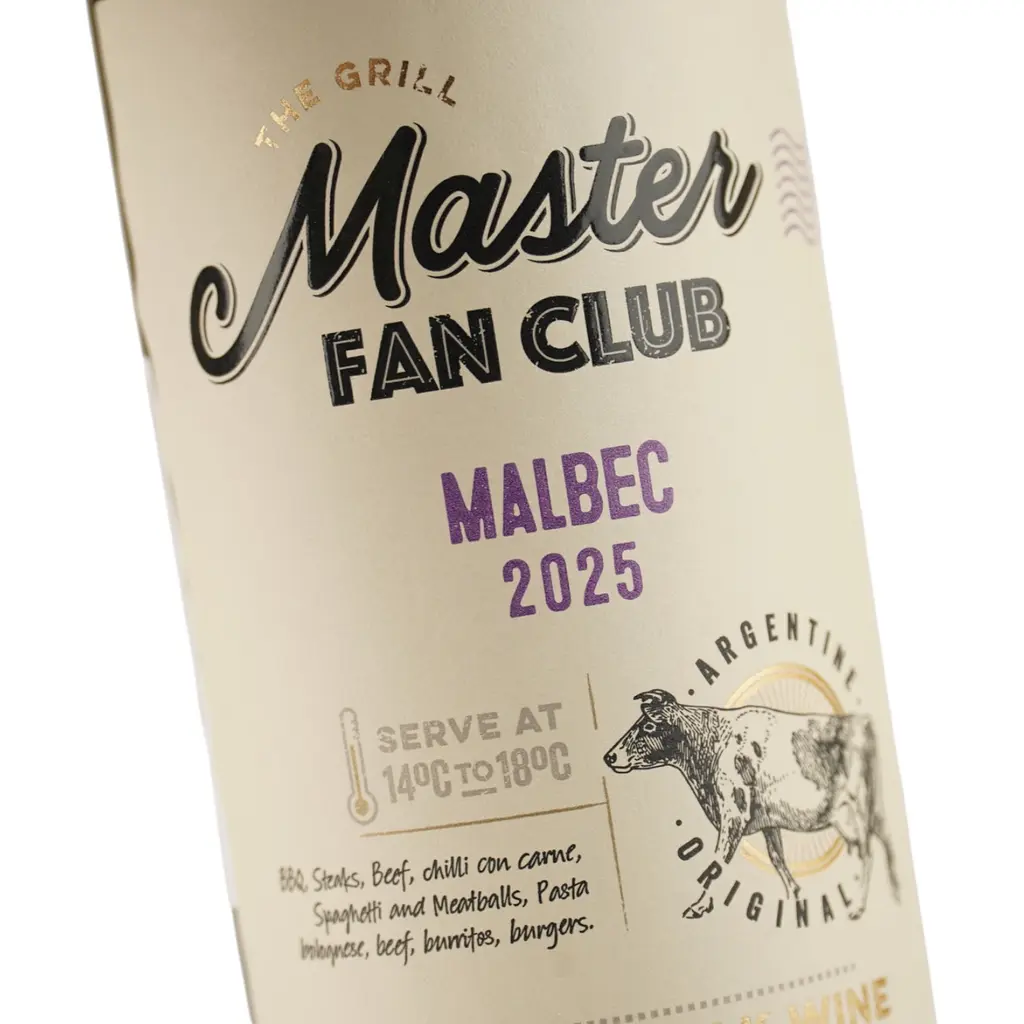 Вино Grill Master Fan Club Malbec сухе червоне 0.75 л - фото 5