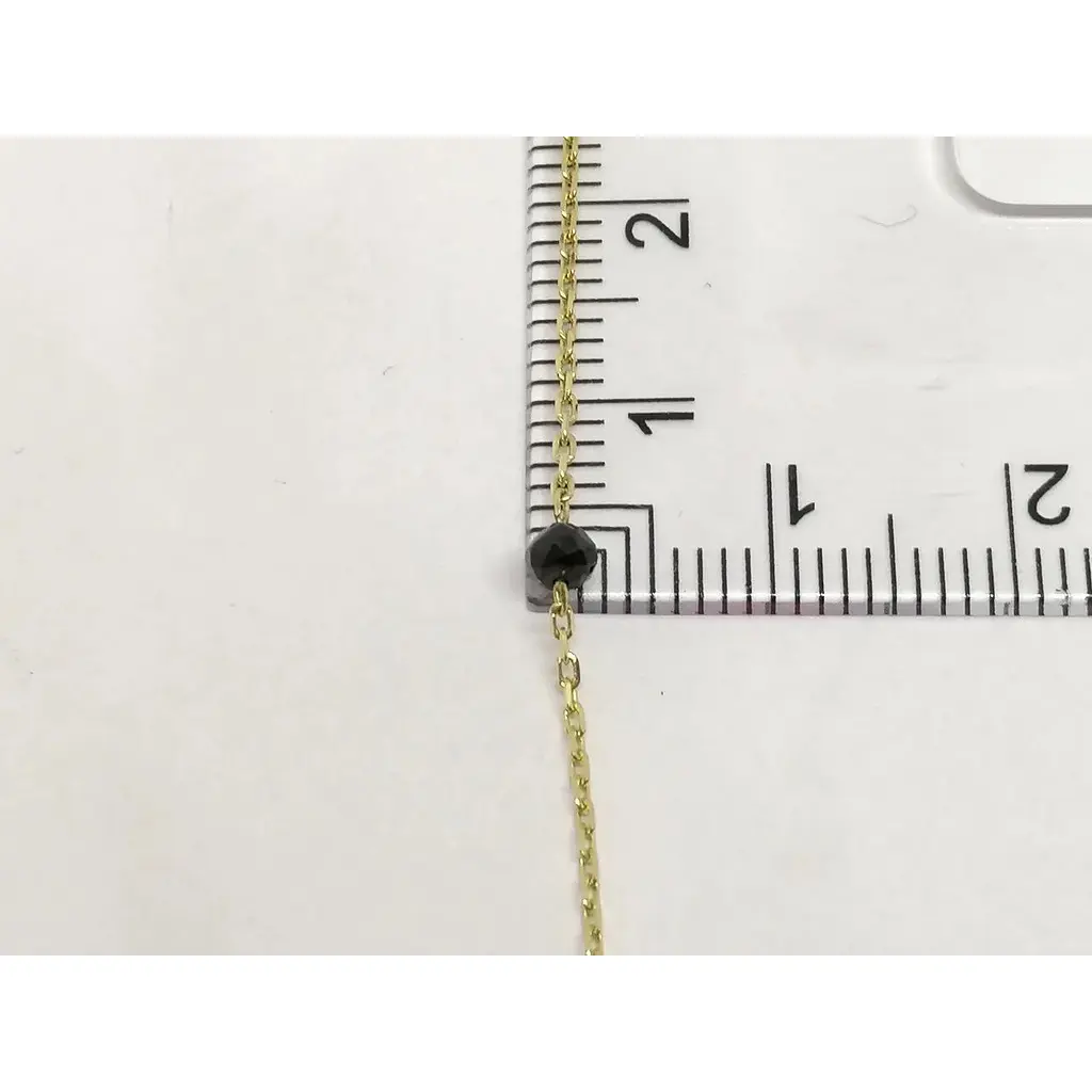 Золотое колье Столичная Ювелирная Фабрика с ониксом. 351144ЖО 45 - фото 4
