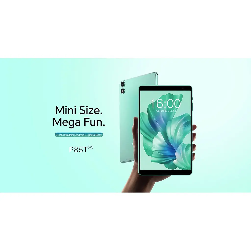 Планшет Teclast P85T 8" 4ГБ 64ГБ, 5000мАгод Android ментоловий - фото 2