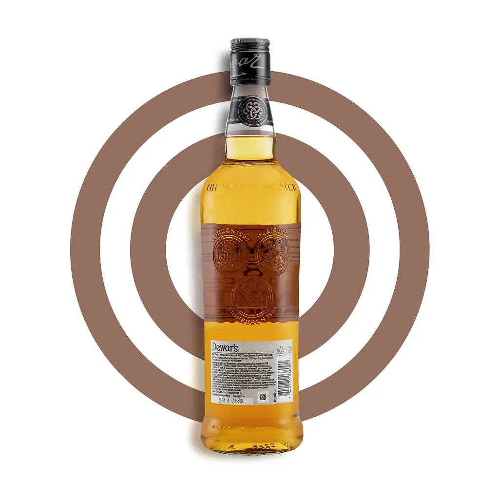 Уцінка. Віскі Dewar's Japanase Smooth 8 oy Blended Scotch Whisky 40% 0.7 л  - фото 4
