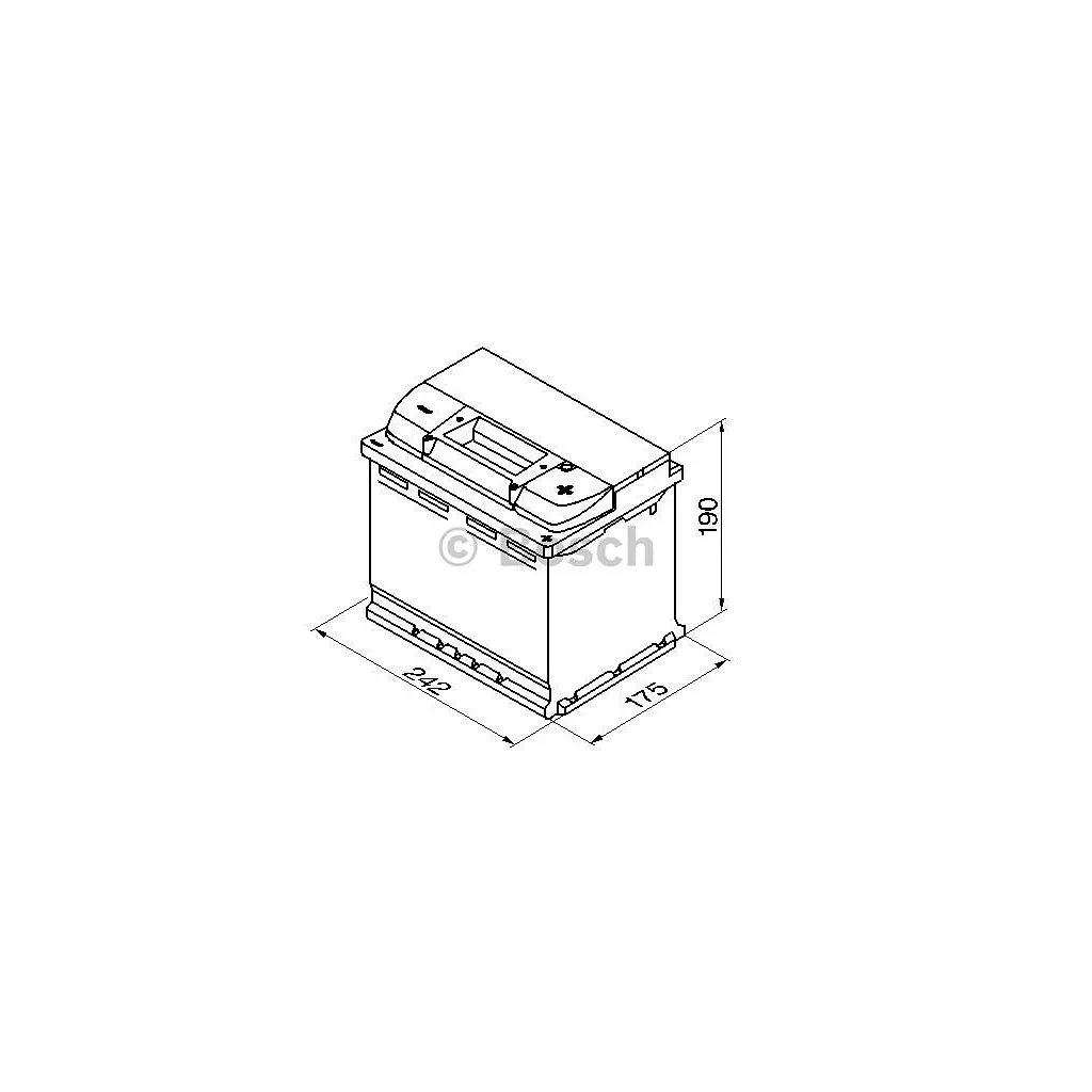 Акумулятор автомобільний Bosch 60А (0 092 S40 050) - фото 5