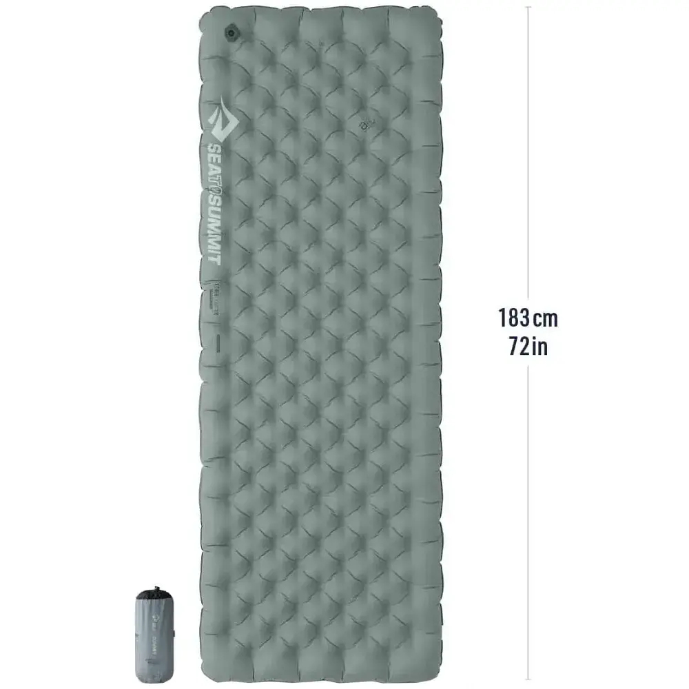 Килимок надувний Sea To Summit Ether Light XR Insulated ASC Mat Regular Rectang Wide Dark Gray - фото 3