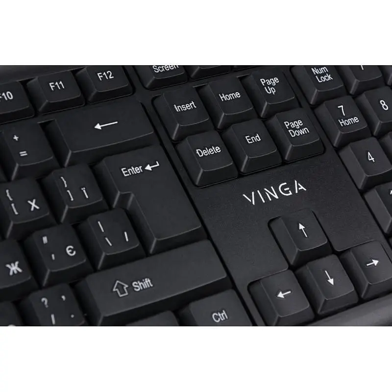 Клавіатура Vinga KB110BK black - фото 3