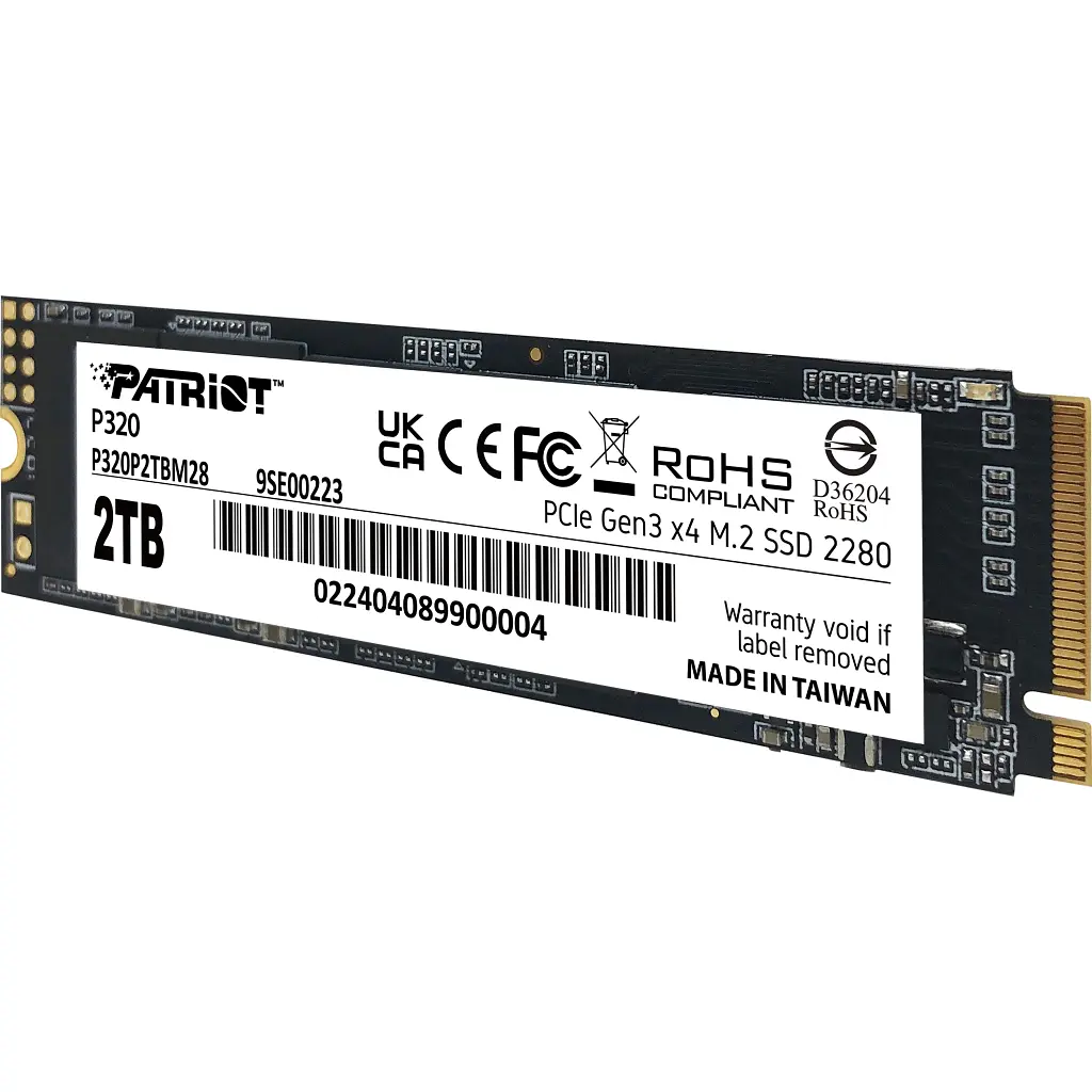 Накопичувач SSD M.2 2280 2TB Patriot (P320P2TBM28) - фото 3