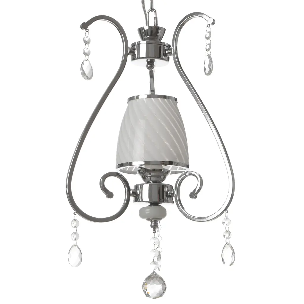 Люстра подвесная Brille классическая E14 40W CH (BCL-384S/1) - фото 6