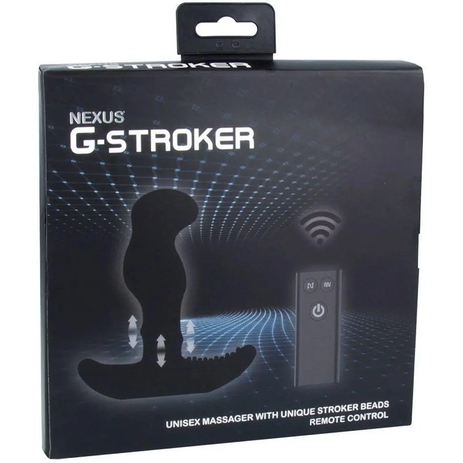 Масажер простати Nexus G Stroker з перловим масажем ануса і пультом ДК максимальний діаметр 3 см - фото 5