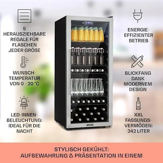 Холодильник для напитков Klarstein Beersafe 7XL (10033436) - фото 4