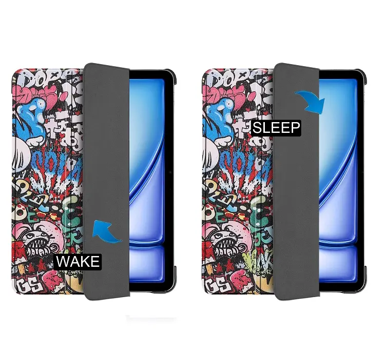 Чохол-книжка BeCover Smart Case для Apple iPad Air 11" M4 2026 Graffiti (715211) - фото 5