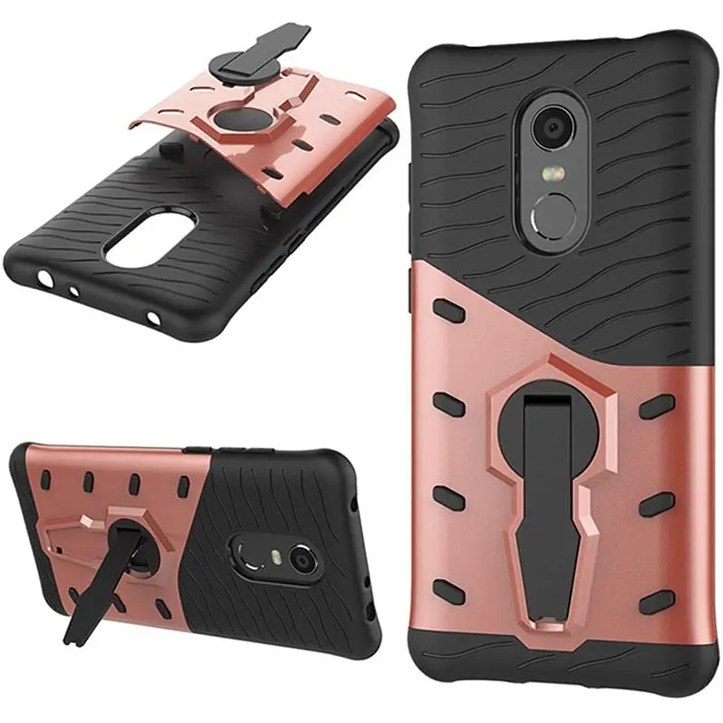 Чохол-накладка Toto Sniper Case 2 in 1 Phone Case Xiaomi Redmi 5 Plus Pink - фото 2