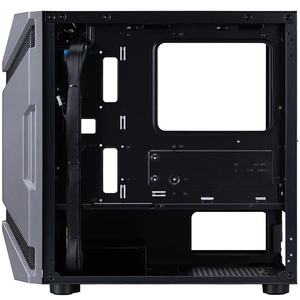 Корпус 1stPlayer D3-A Black без БЖ (D3-A-BK) - фото 6
