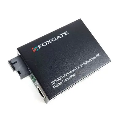 Медіаконвертер (EC-Q-1G-1SM-1550nm-20-LFP) FoxGate - фото 2