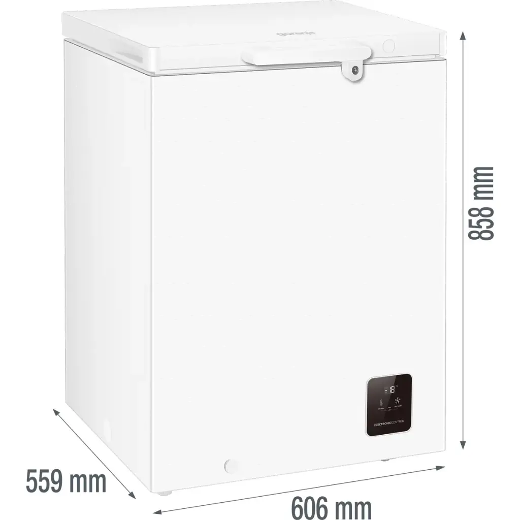 Морозильна скриня Gorenje FH15E6W5 - фото 4