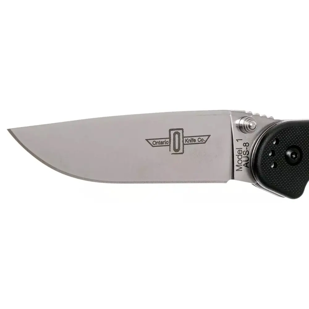 Ніж Ontario Knife RAT I AUS-8 Black - фото 3