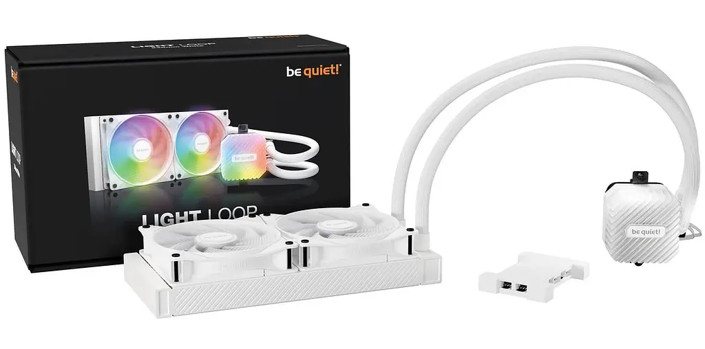 СВО Be quiet! LIGHT LOOP 240mm White (BW021) - фото 6