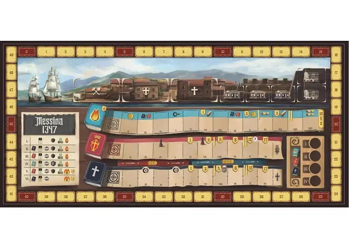 Настольная игра Delicious Games Мессина 1347 (Messina 1347) (англ.) (PS091) - фото 3