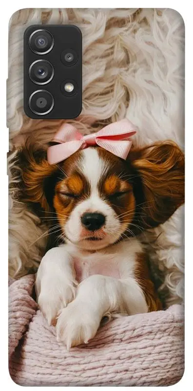 TPU чохол Demsky Sleepy spaniel для Samsung Galaxy A72 4G / A72 5G