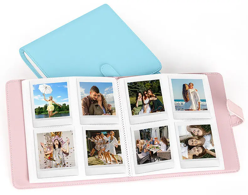 Фотоальбом для Fujifilm Instax Square SQ1, SQ6, SQ40, SQ20, SQ10, SP3, SQ Link на 288 фото, розовый  - фото 2