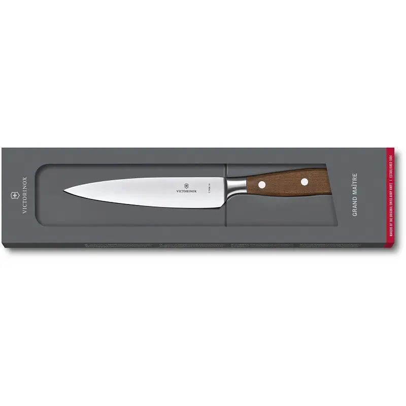 Кухонний ніж Victorinox Grand Maitre Wood Chef's лезо 15см з дерев. ручкою у подар.упак. - фото 2