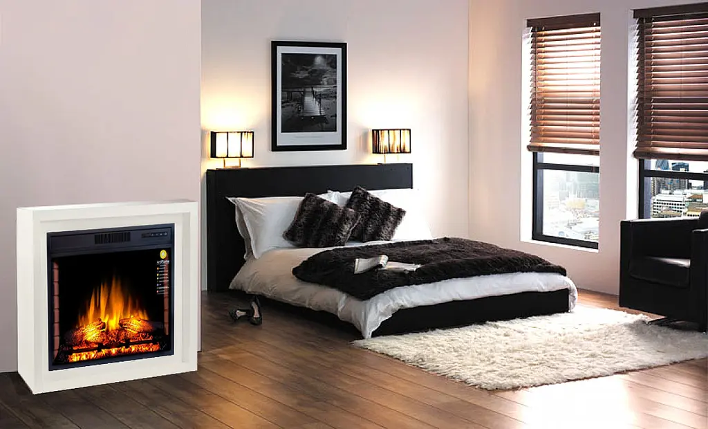 Каминокомплект ArtiFlame BRONX AF28S БЕЛЫЙ ДУБ - фото 3