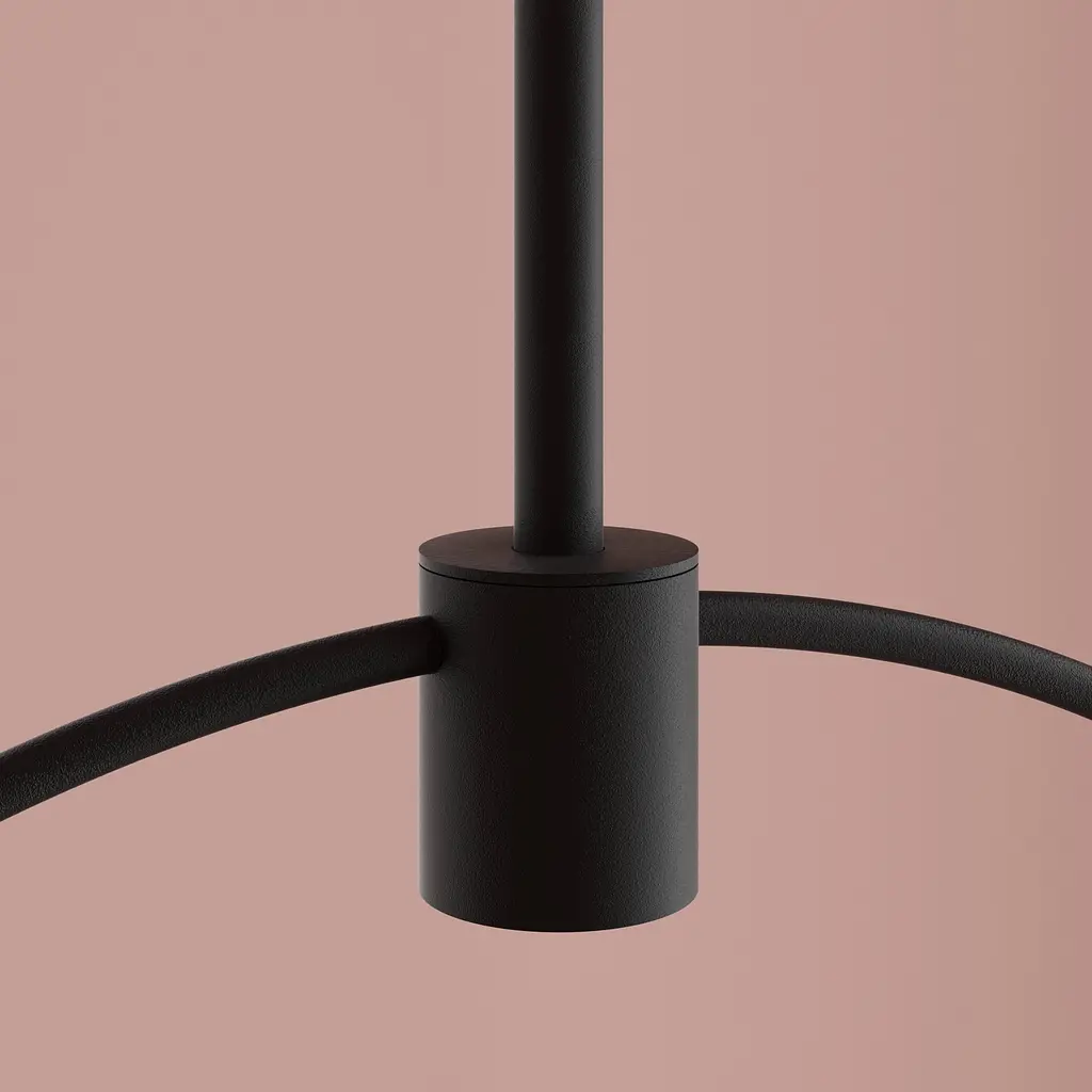 Тримач для рушника з підсвіткою Babich Studio Towel holder light - Black (RAL 9005) - фото 5