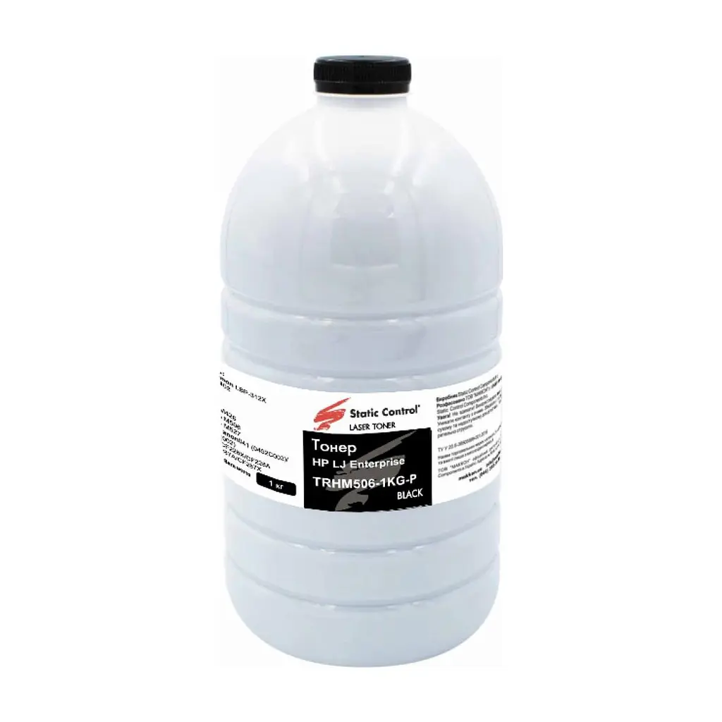 Тонер HP LJ Enterprise M506 1кг, фасовка Static Control (TRHM506-1KG-P)