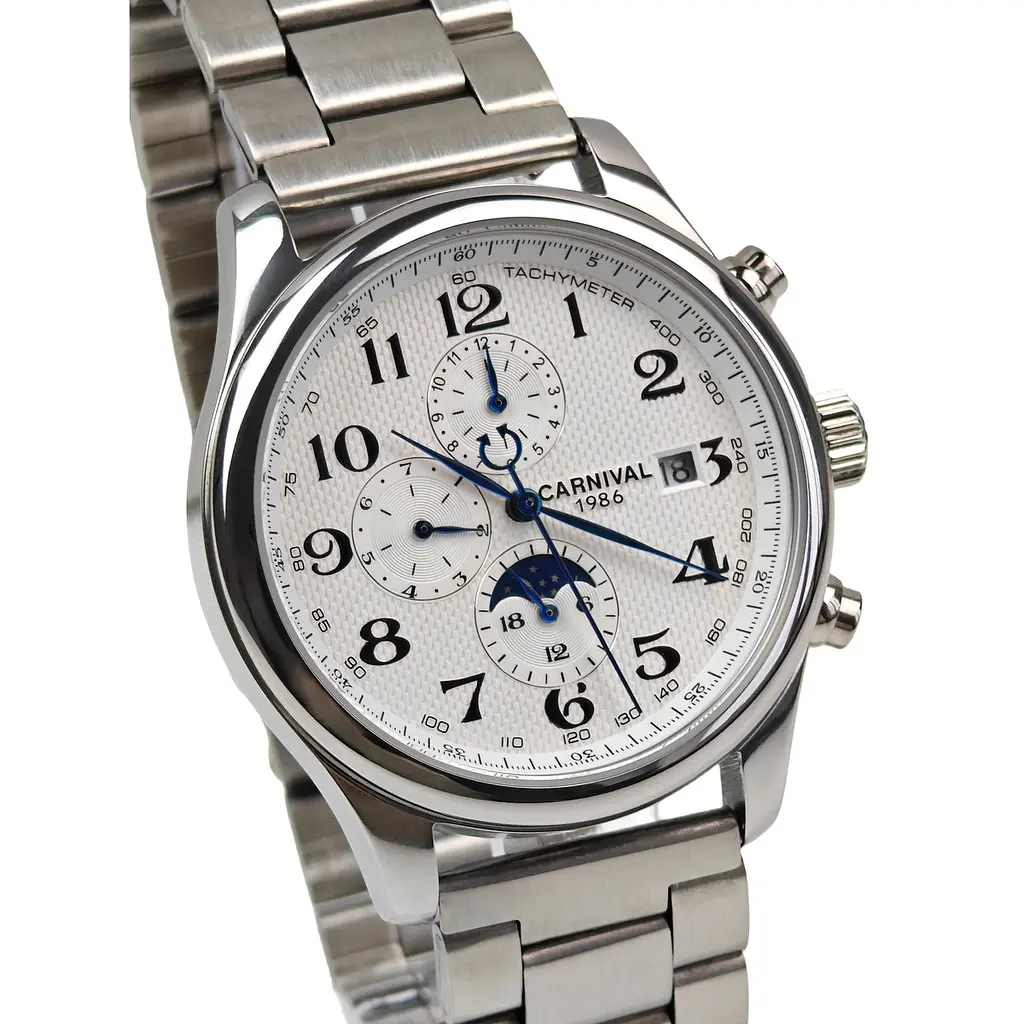 Годинник Carnival Masters Silver Metal, 2 ремешка - фото 2