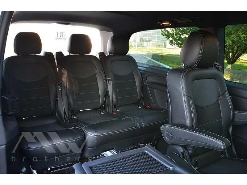 Авточохли модельні MW Brothers для Mercedes Vito W 447 ( 7 місць ) c 2014 - фото 5