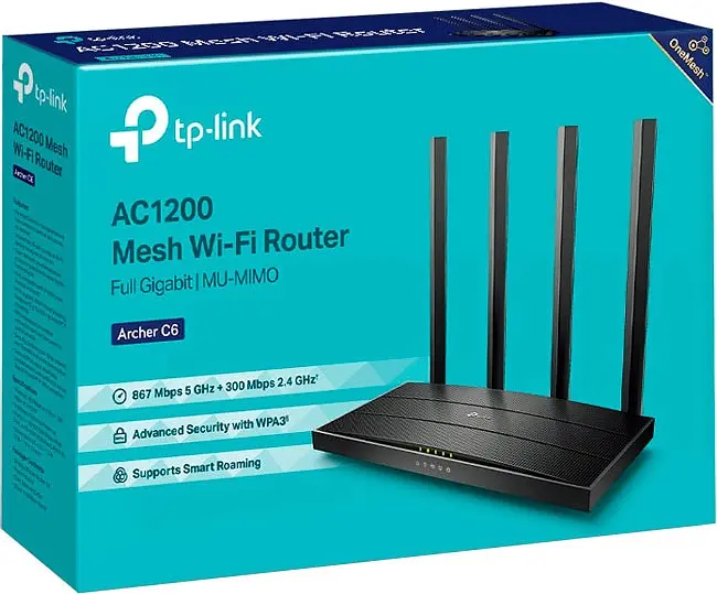 Маршрутизатор TP-Link Archer C6 v4 - фото 4