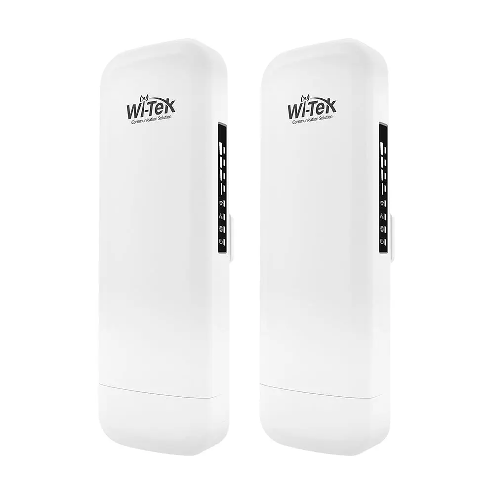 Комплект бездротового моста WiFi Wi-Tek WI-CPE800-KIT V3 5GHz, 867Mbps, 5km, 2x1000Mbps, PoE IN/LAN OUT, Cloud (73-00259)