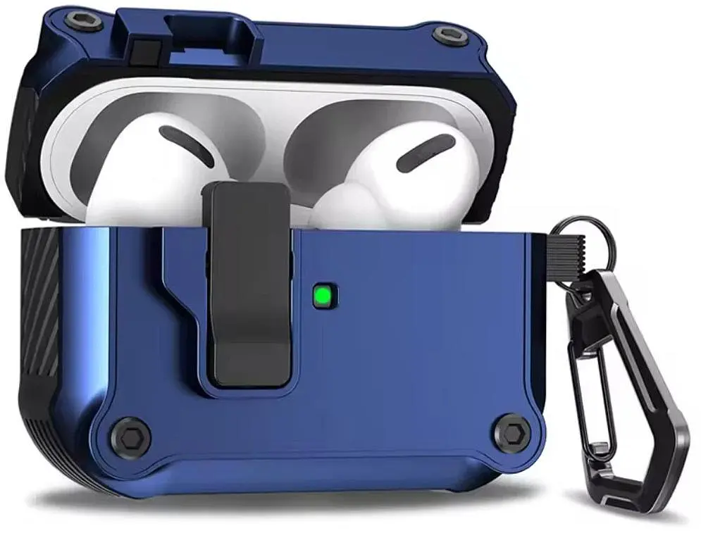 Чохол Primo Secure Cover для навушників AirPods Pro 3 (MFHP4) - Dark Blue - фото 2