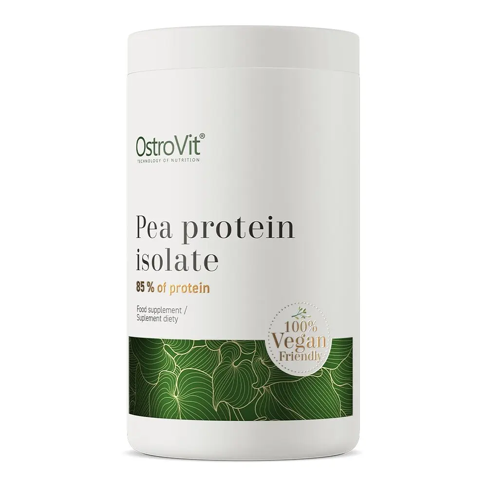 Гороховий протеїн ізолят OstroVit Vege Pea Protein Isolate, 480 грам - Натуральний